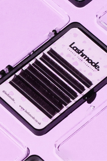 Black Brown Mini Coloured Lash Trays