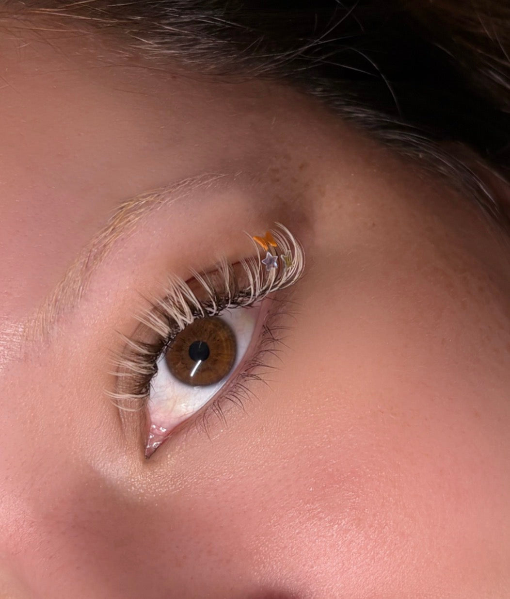 Blonde Mini Colourful Lash Tray