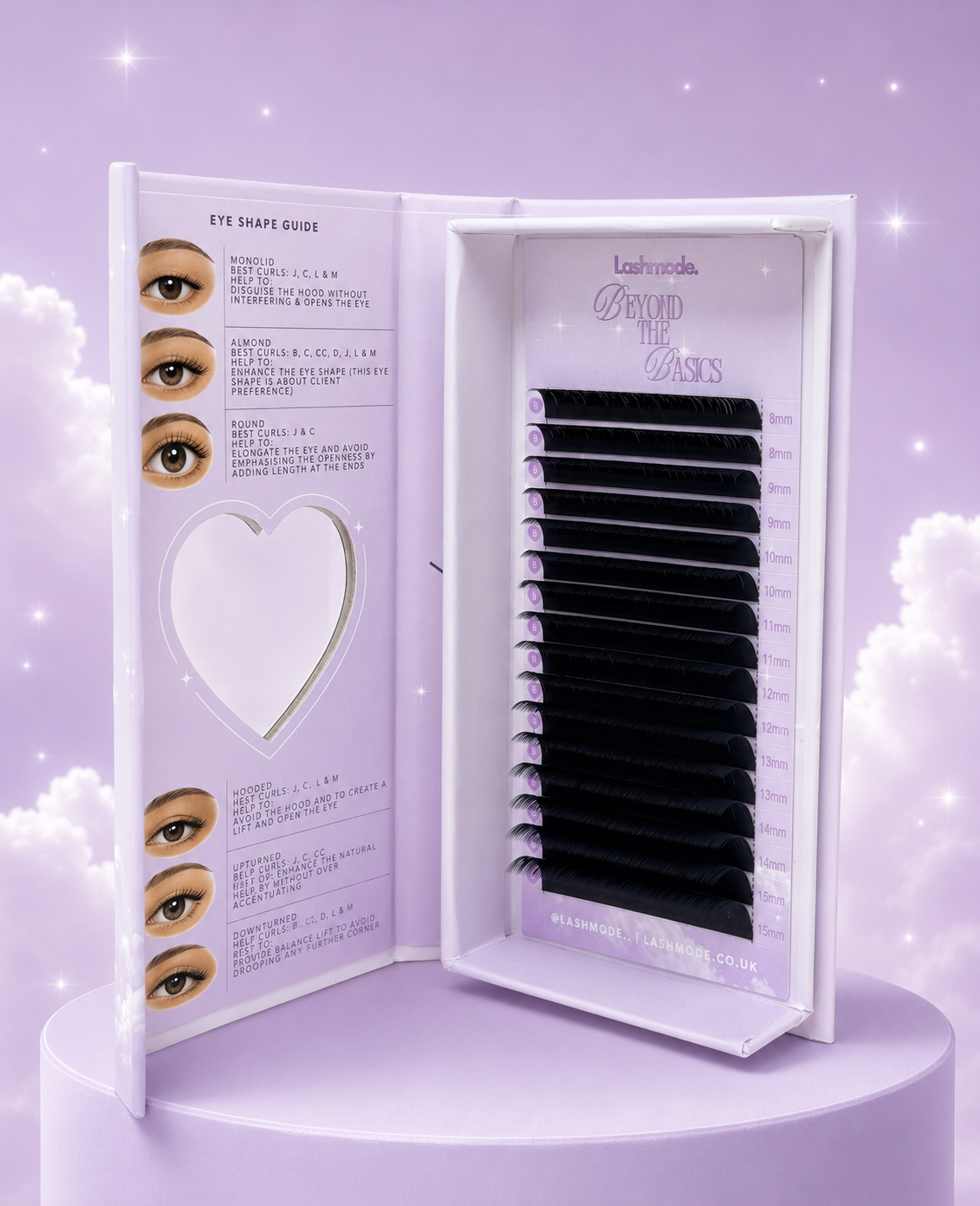 B curl Volume Lashes