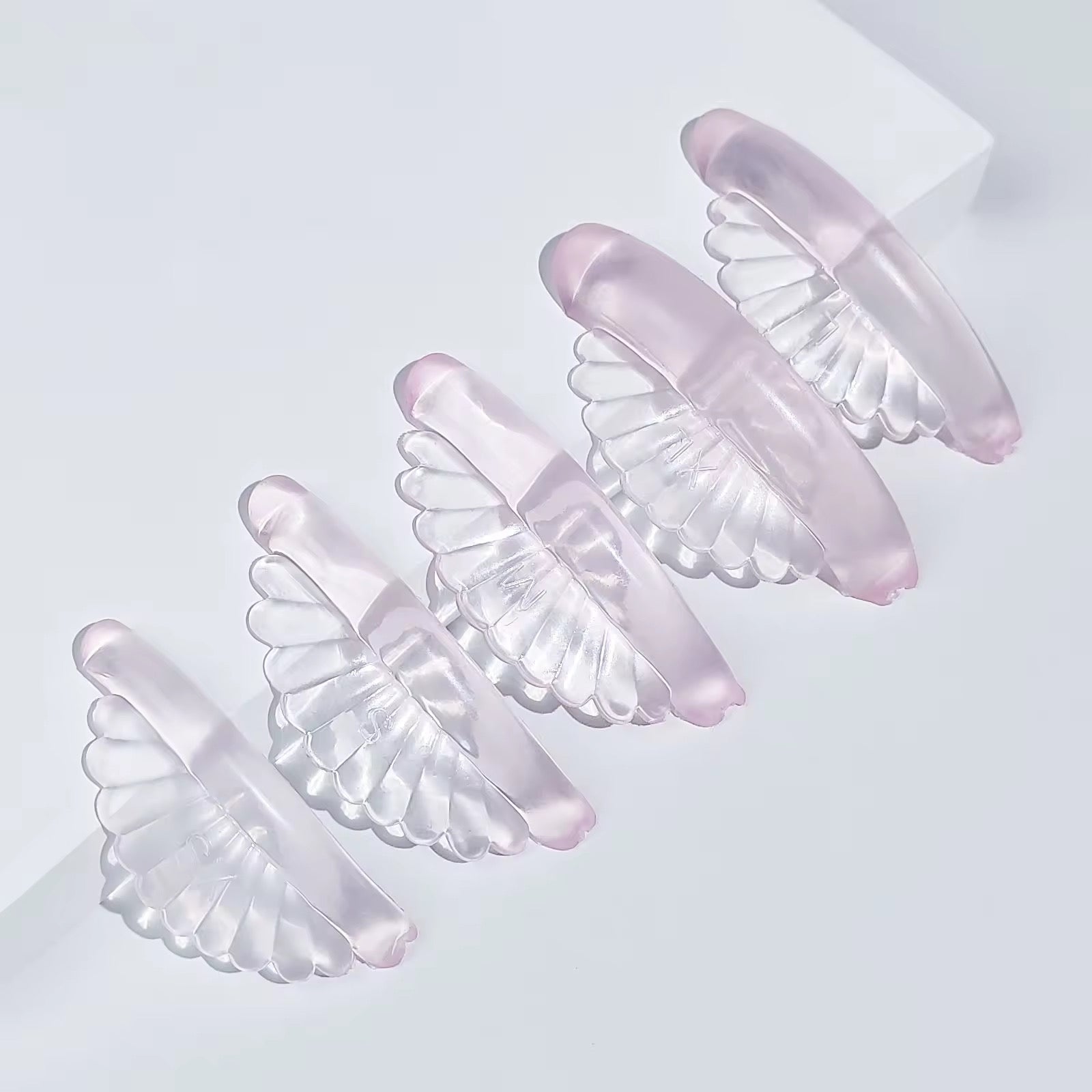 C curl Glueless Jelly Lash Lift Shields