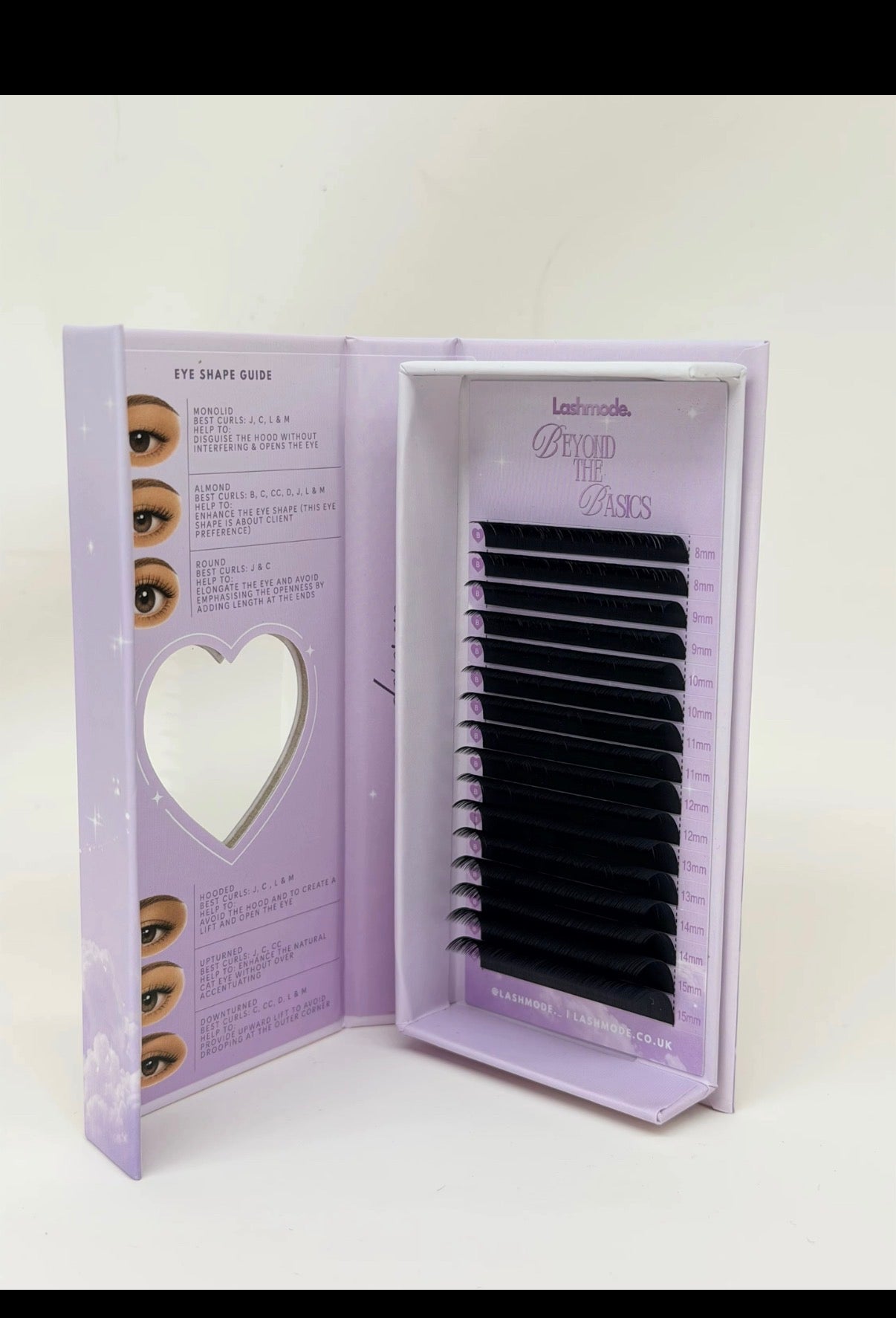 B curl Volume Lashes
