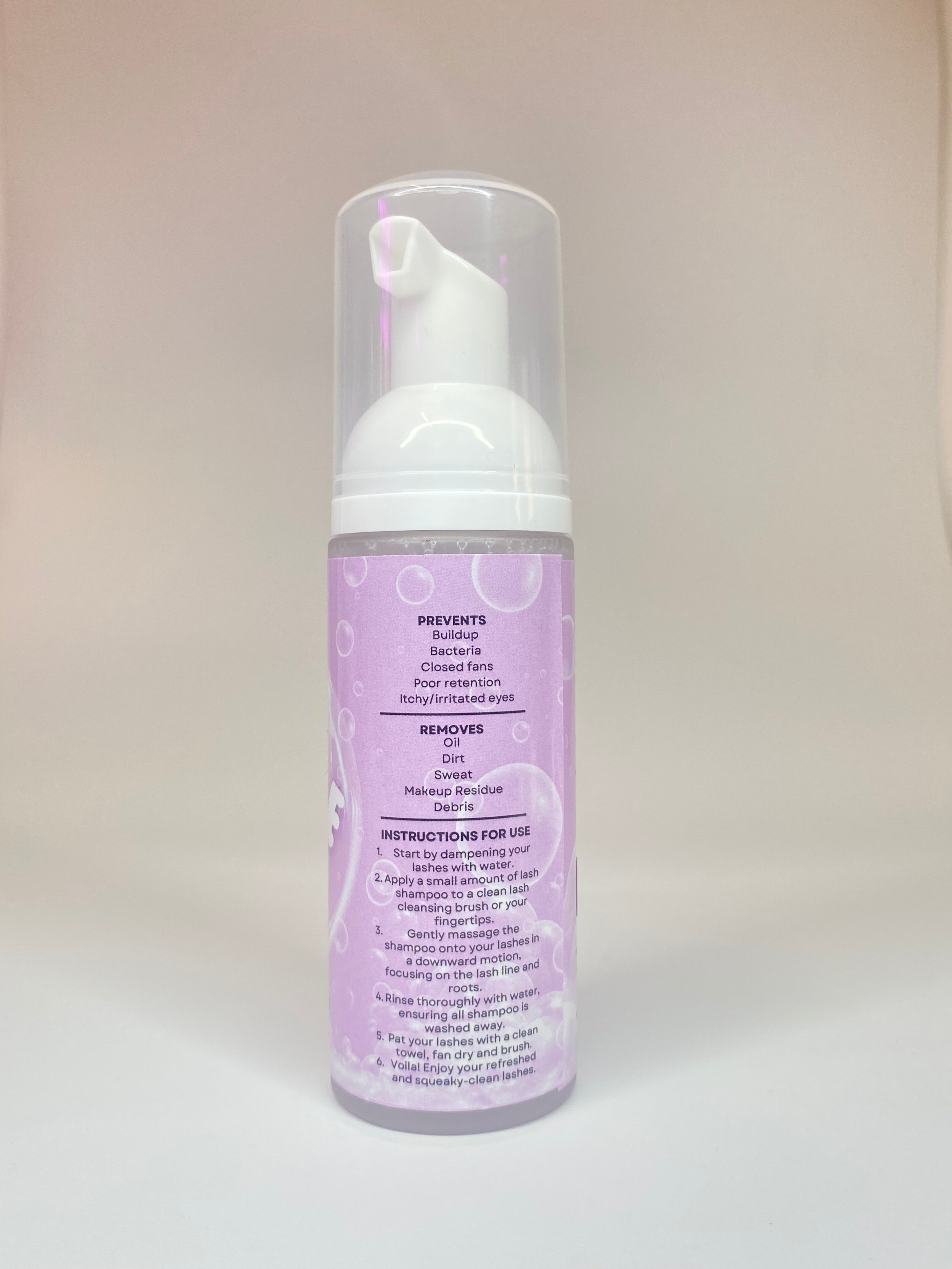 'Bubble Up' Luxury Lash Shampoo
