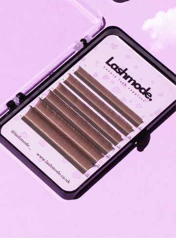 Cool Light Brown/Dark Blonde Mini Coloured Lash Tray