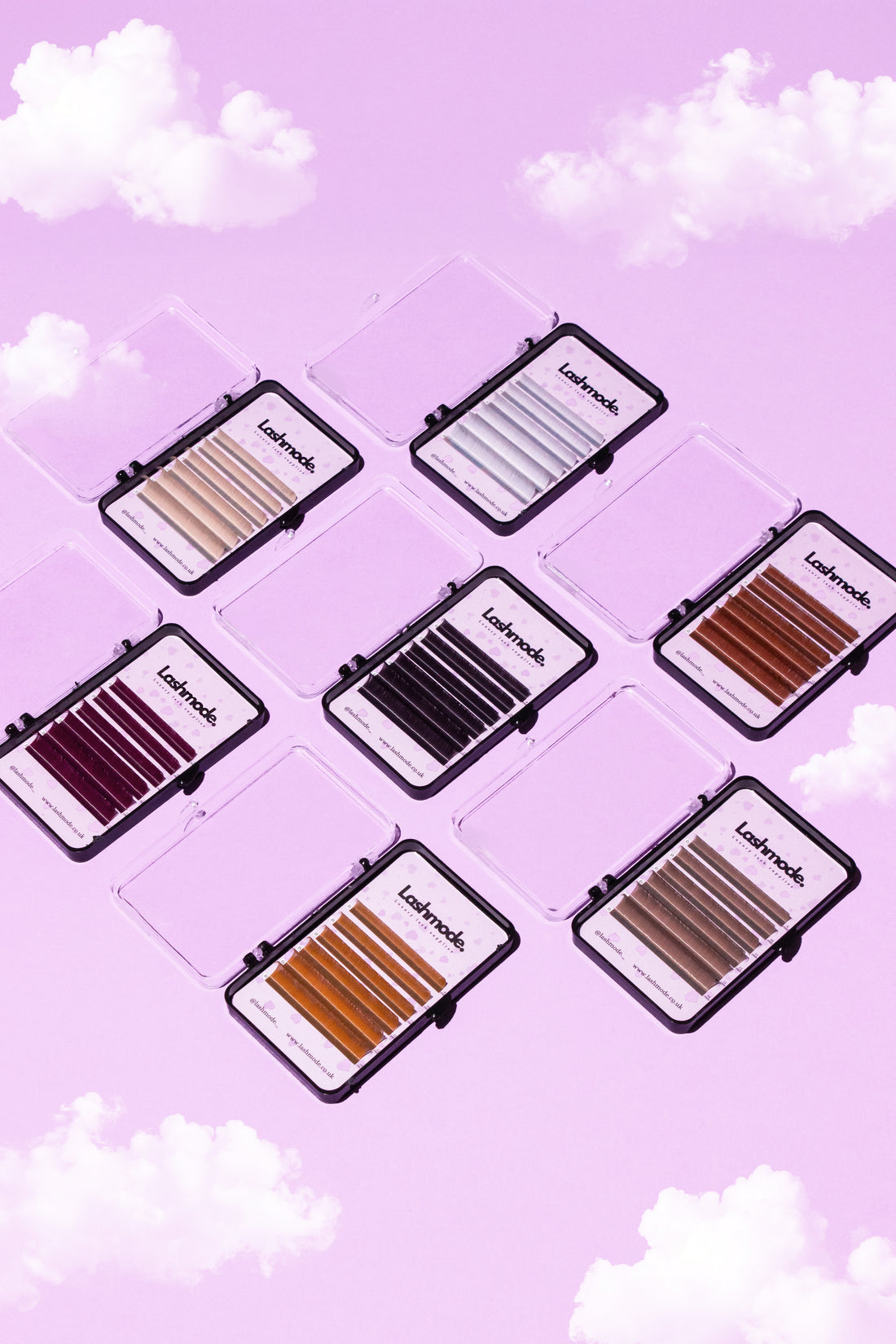 Blonde Mini Colourful Lash Tray