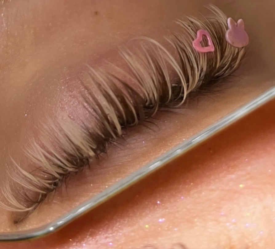 Blonde Mini Colourful Lash Tray
