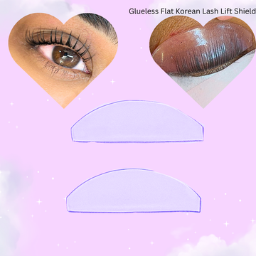 Glueless Flat Korean Lash Lift Shields