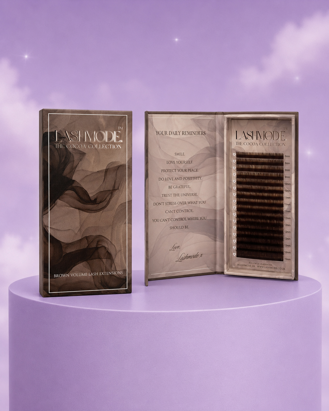 Light Brown Volume Lashes