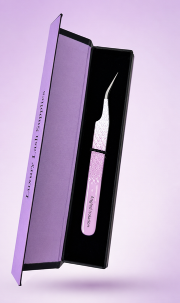 Angled isolation tweezer