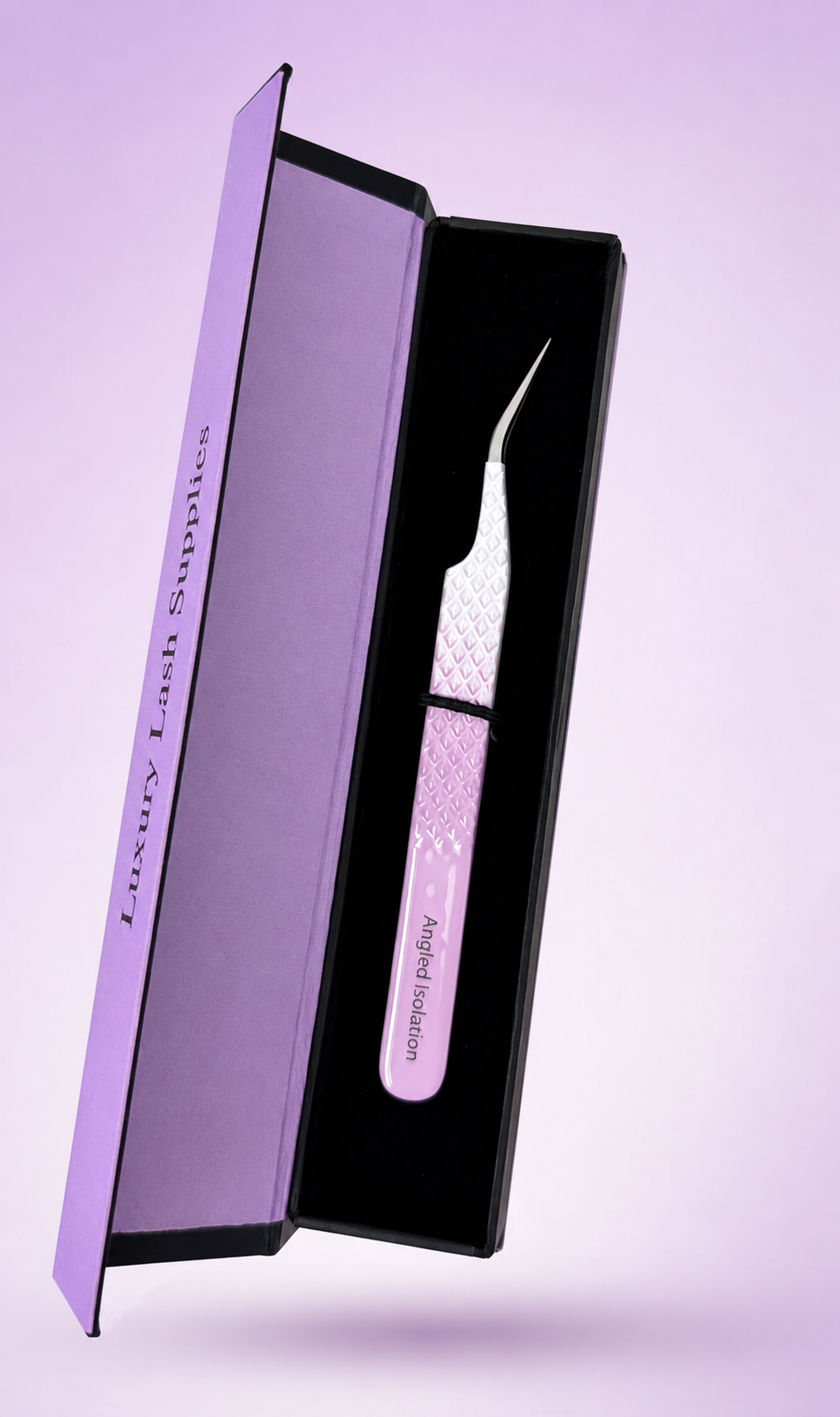 Angled isolation tweezer